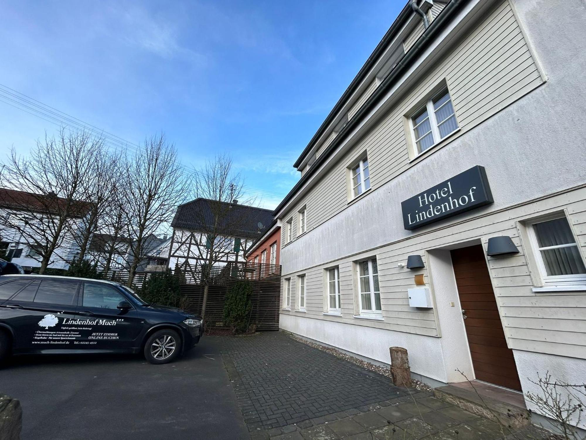 Gasthaus Lindenhof Hotel Much Exterior foto
